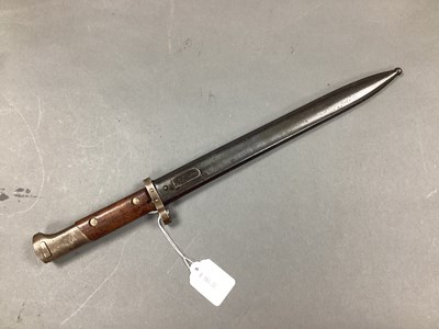 Lot 518 - Czech VZ24 Mauser Bayonet and Scabbard, with...