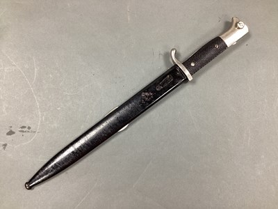 Lot 513 - WWII Third Reich German K98 Dress Bayonet and...