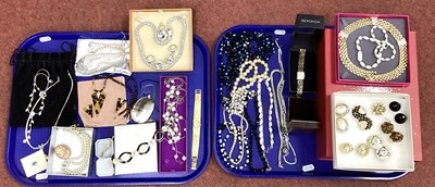 Lot 364 - A Mixed Lot of Assorted Costume Jewellery,...