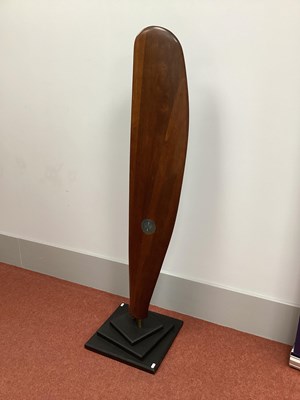 Lot 1457 - WWI Era Laminated Mahogany Propellor Blade, on...