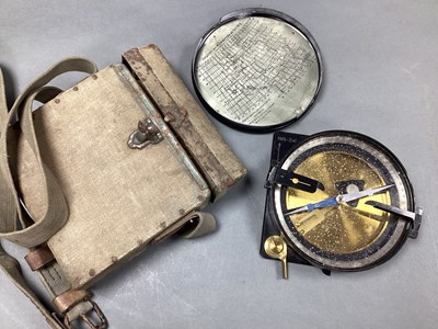 Lot 592 - WWI Austro Hungarian Sighting Compass and...