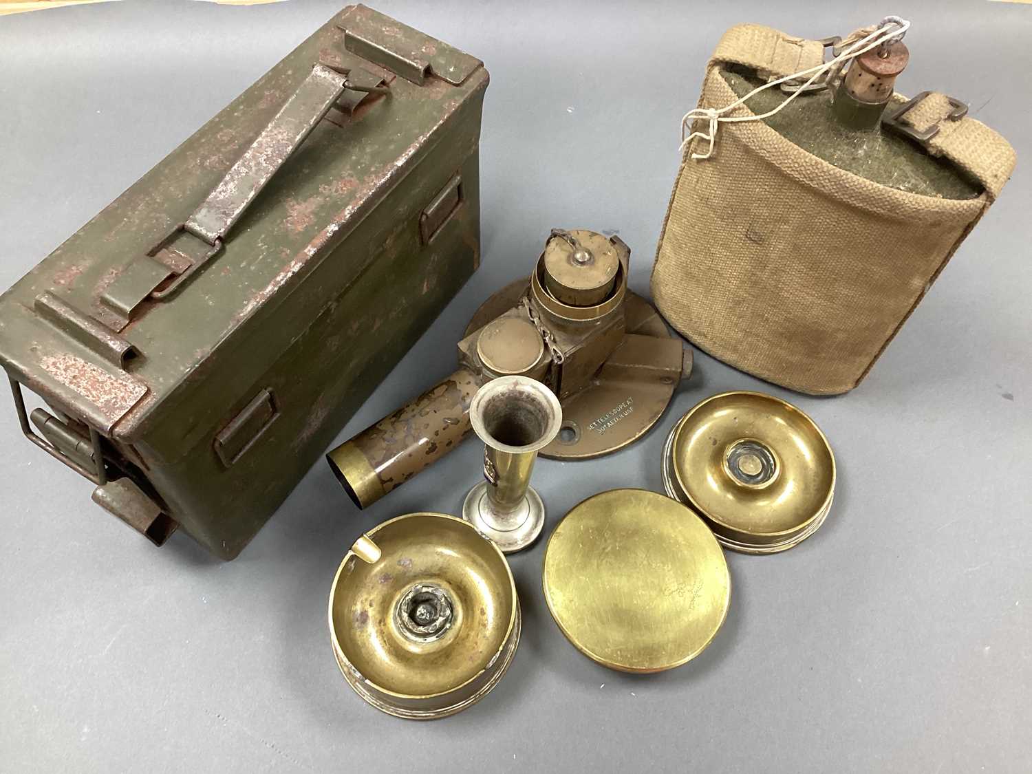 Lot 440 - WWII British Anti-Aircraft Gun Sight, various...