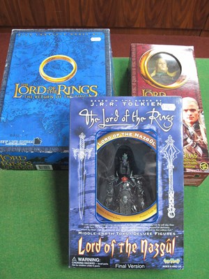 Lot 737 - Three The Lord Of The Rings Plastic Action...