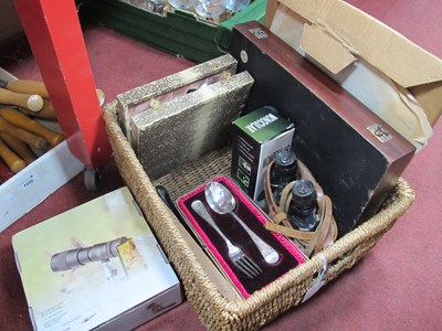 Lot 1027 - Cutlery, Ultra zoom, monocular, morse code...