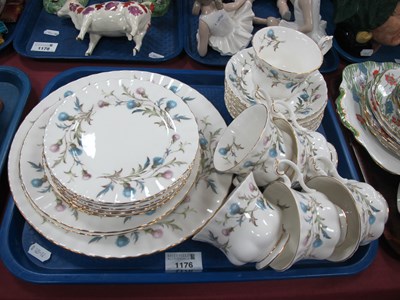 Lot 1176 - Royal Albert 'Brigadoon'China Teaware,...