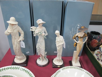 Lot 1170 - Four Giuseppe Armani Florence Figurines,...