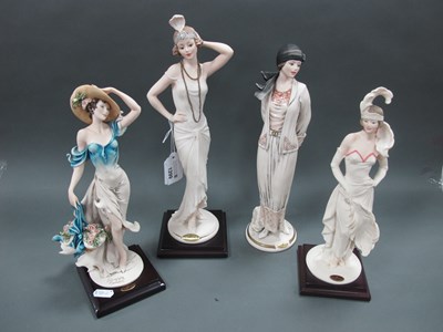 Lot 1299 - Florence Guiseppe Armani Figurines (4),...