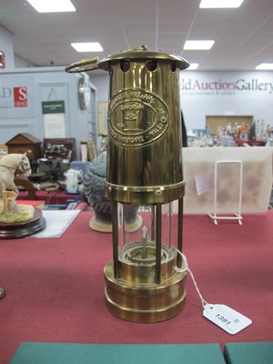 Lot 1391 - E Thomas & Williams Ltd Cambrian Miners Lamp...