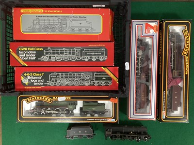 Lot 666 - Seven OO gauge British Steam Tender...