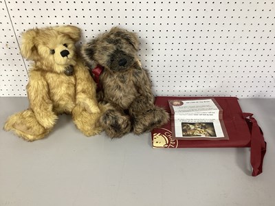 Lot 304 - Two Charlie Bears Articulated Plush Bears, to...