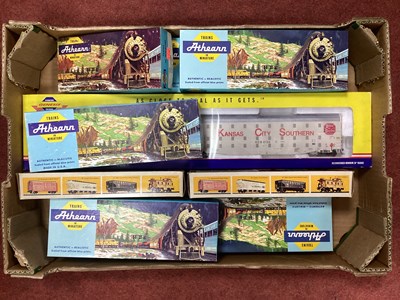 Lot 574 - Ten HO scale American outline freight cars by...