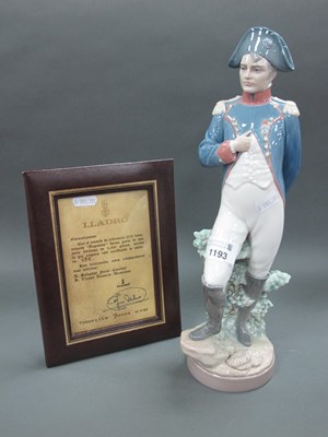 Lot 1193 - Lladro Napoleon Bonaparte Figurine, limited...