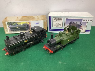 Lot 601 - Two O gauge kit built tank locomotives, One...