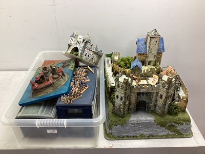 Lot 437 - A Quantity of Hand Painted White Metal Model...