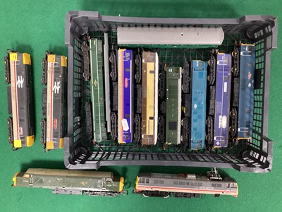 Lot 677 - Twelve British 00 gauge Diesel and Electric...