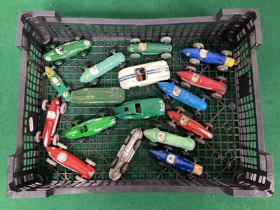 Lot 672 - A Quantity of Post War Dinky Toys, all racing...