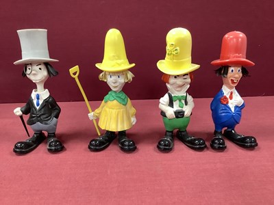 Lot 761 - Four Original Plastic 'Ken Dodd Diddy Men',...