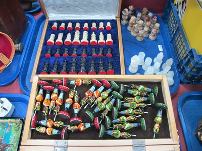 Lot 1356 - Chess sets to include one Russian example...