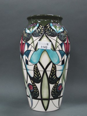 Lot 1142 - A Moorcroft Pottery Vase, decorated in the...