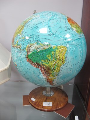 Lot 1426 - A 1978 'Scan Globe' World Globe, with unusual...