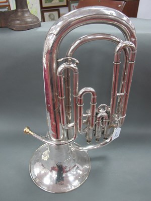 Lot 1334 - An Early XX Century Tuba/Euphonium, marked "P....