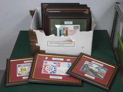 Lot 547 - Sunderland Signed Fifteen First Day Covers in...