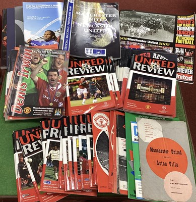 Lot 915 - Manchester United Programmes 1957 Charity...