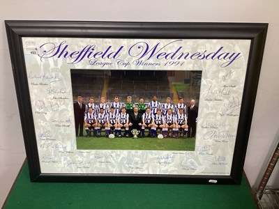 Lot 452 - Sheffield Wednesday 1991 League Cup Winners...