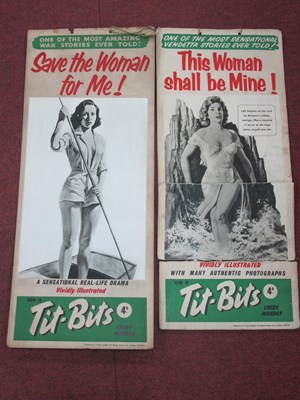 Lot 1316 - Tit-Bits 'Save The Woman for Me' Advertising...