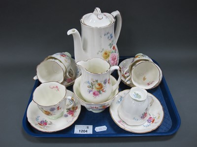 Lot 1204 - Royal Doulton 'Maytime' Coffee Service, of...