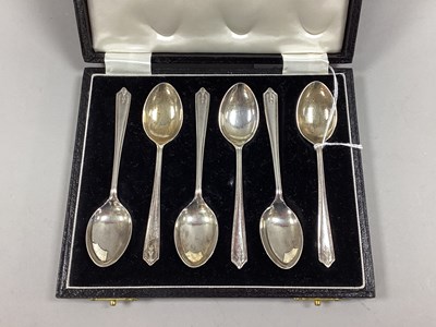 Lot 4 - A Set of Six Hallmarked Silver Teaspoons,...