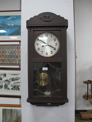 Lot 1480 - Junghans Regulator Wall Clock, 30 hour...