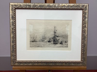 Lot 1219 - AFTER WILLIAM LIONEL WYLLIE (1851-1931) 
HMS...