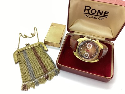 Lot 272 - Rone; A 17 Rubis Incabloc Gent's Wristwatch,...