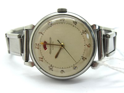 Lot 353 - Jaeger-LeCoultre; A Stainless Steel Automatic...