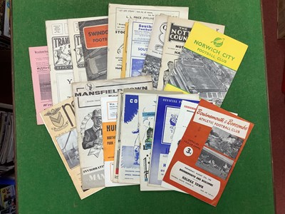 Lot 714 - Halifax Town Away Programmes 58-9,...