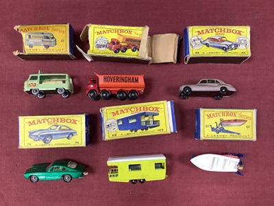 Lot 794 - Six Original Matchbox 1:75 Regular Wheel...