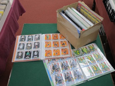 Lot 669 - Panini and Match Attax Trading Cards Albums,...