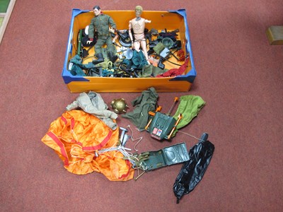 Lot 751 - Two Original Action Man Figures, (one arm...