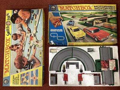 Lot 688 - Two Circa 1920 Matchbox Motorway Sets, 1 x M-2,...