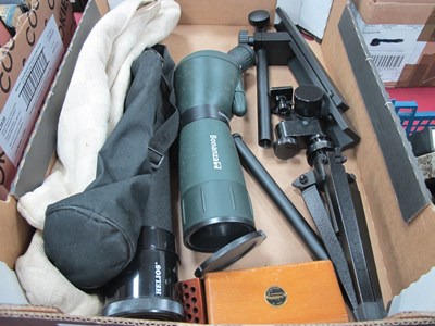 Lot 1325 - Helios Spotting Scope X20, with tripod stand,...