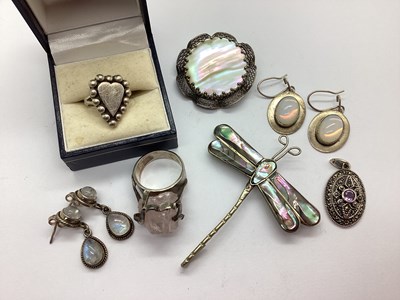 Lot 150 - An Assortment of "925" and Other Jewellery,...