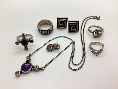 Lot 144 - An Assortment of "925" and Other Jewellery,...