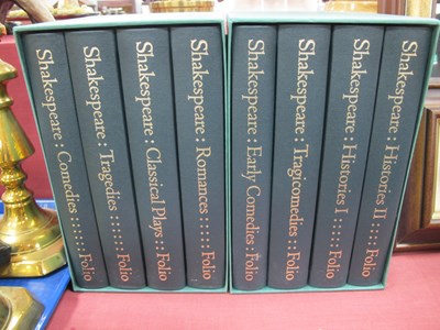 Lot 1371 - Folio Society Books - Shakespeare 8 vols,...