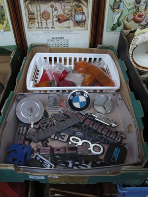 Lot 1013 - Car Badges, including BMW, Vauxhall, Mercedes,...