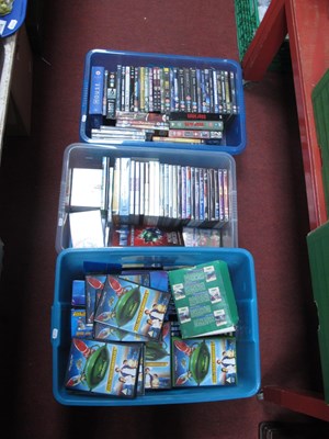 Lot 1037 - Three Boxes of DVD's, including titles such as...