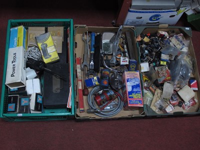 Lot 1052 - Three Boxes of Spare Car Parts such as auto...