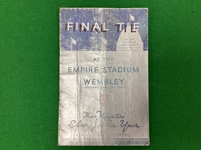 Lot 779 - 1935 F.A Cup Final Programme Sheffield...