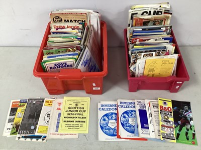 Lot 479 - Scottish Programmes 1980's and Later,...