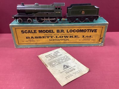 Lot 836 - A Post War 'O' Gauge Bassett Lowke 4-4-0...